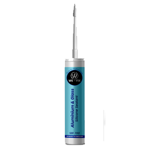 WE-FIX ALUMINUM & GLASS SILICONE SEALANT
