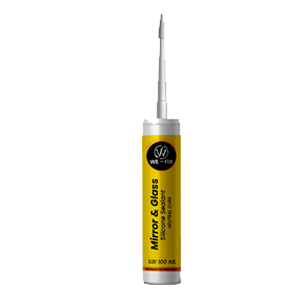 WE-FIX MIRROR & GLASS SILICONE SEALANT